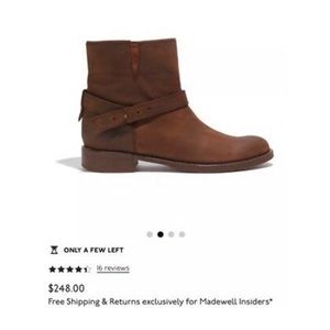 Madewell Leather Biker Boots